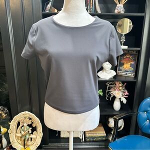 Express Blue Body Contouring Short Sleeve Size Large